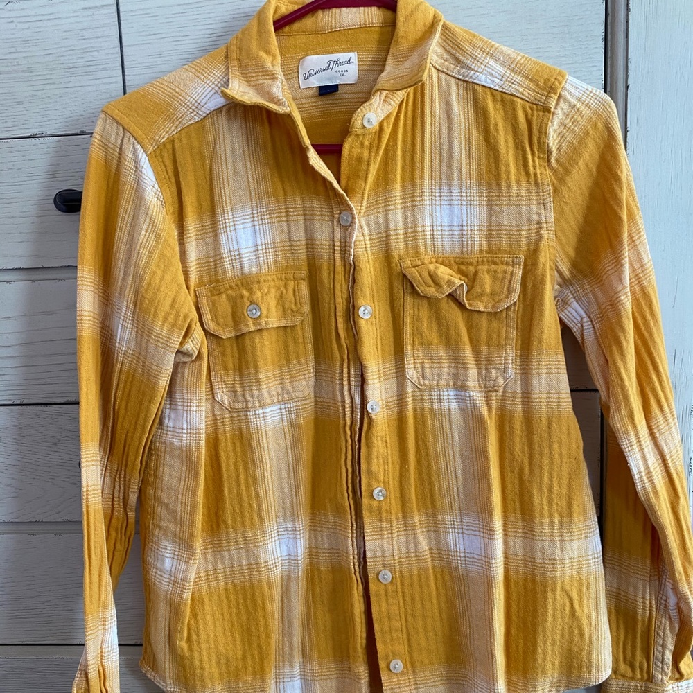Yellow flannel